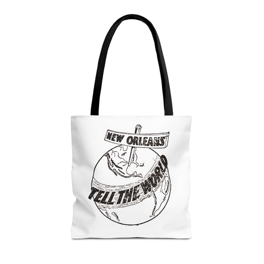 New Orleans "Tell The World" Tote Bag