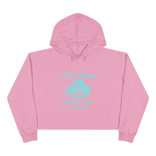 New Orleans Baked Hot & Fresh – Crop Hoodie