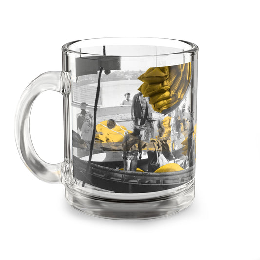 Coffee Docks Glass Mug, 10oz