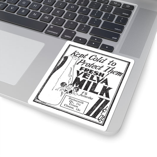 Fresh Velva Milk Kiss-Cut Sticker (1925)