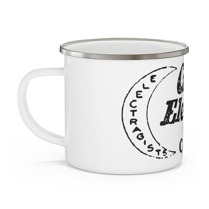 Vintage Enamel Camping Mug | Rustic Gift for Nature Lovers