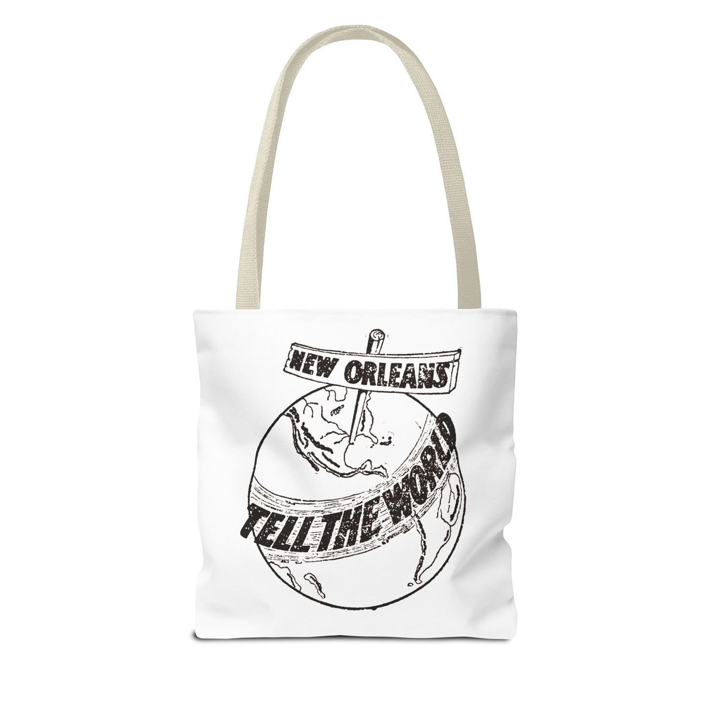 New Orleans "Tell The World" Tote Bag