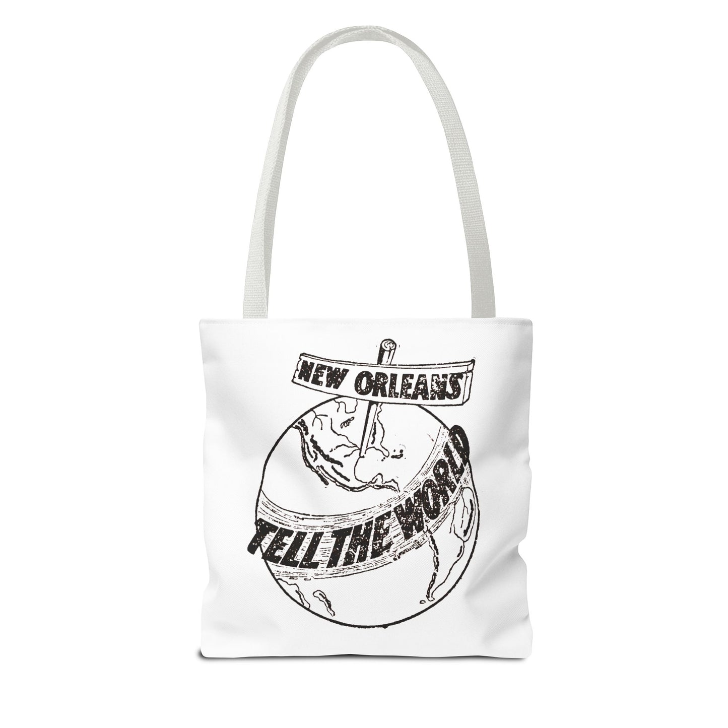 New Orleans "Tell The World" Tote Bag
