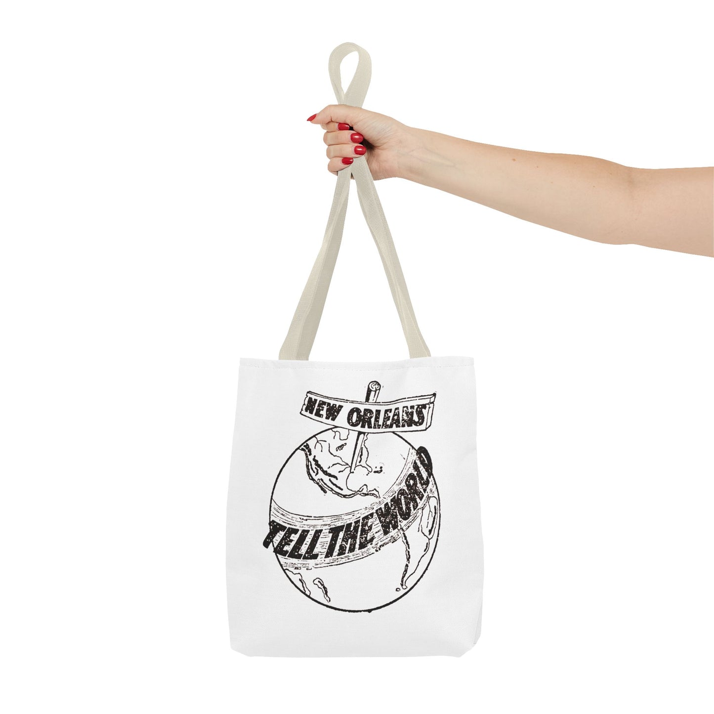 New Orleans "Tell The World" Tote Bag