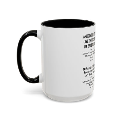 French Opera Accent Coffee Mug (11, 15oz)