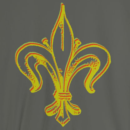 Sweatshirt - Fleur-de-Lis with Stained Glass Back