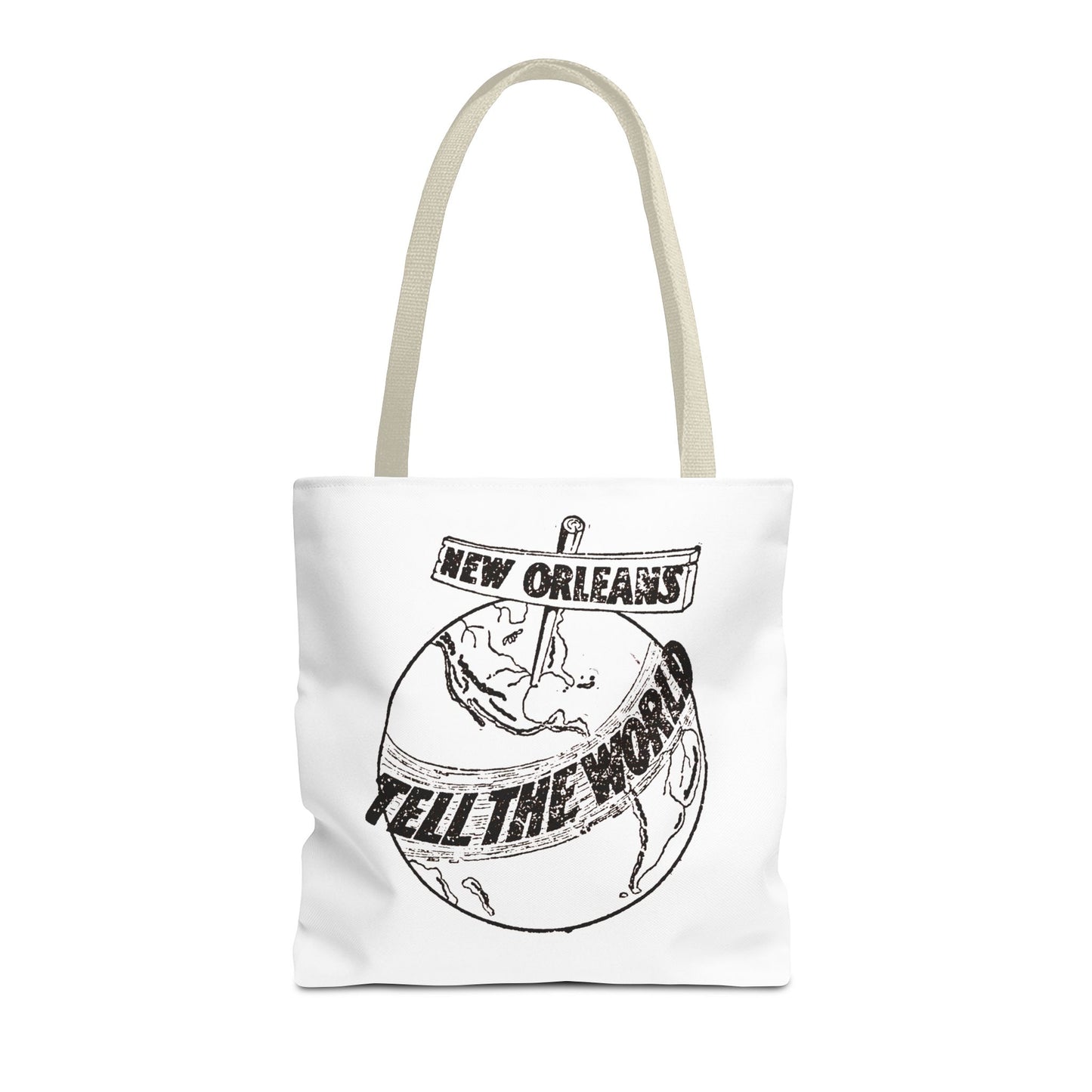 New Orleans "Tell The World" Tote Bag