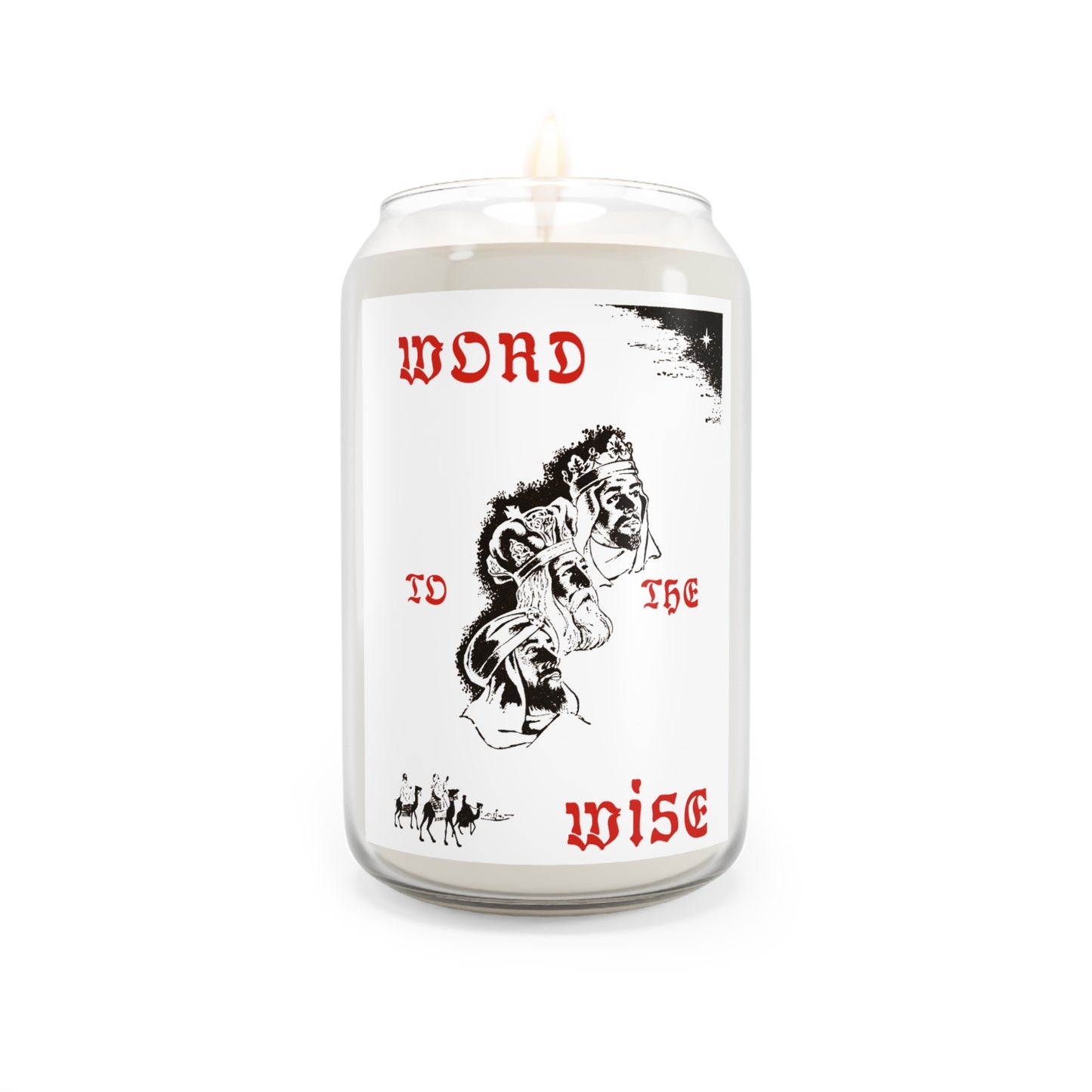 Word to the Wise Scented Soy Candle — 13.75 oz