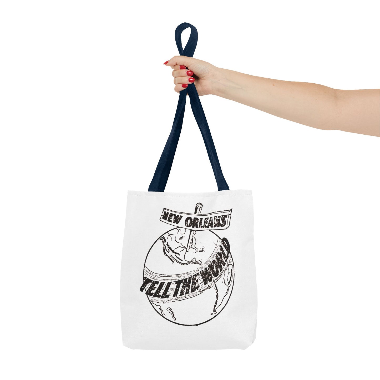 New Orleans "Tell The World" Tote Bag