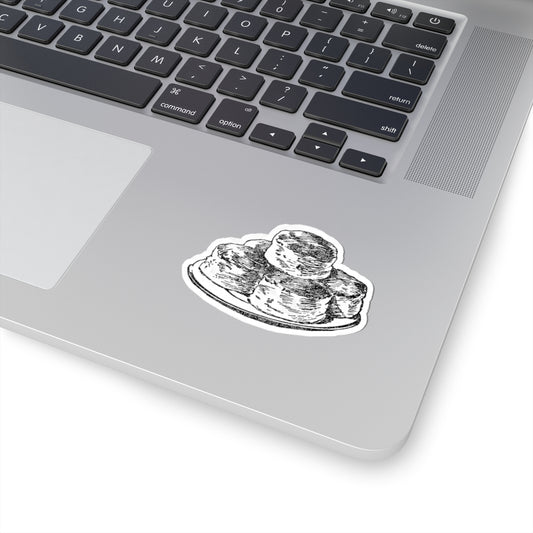 Coffee Lover's Kiss-Cut Stickers - Stylish & Unique Illustrations for Your Laptop & Decor