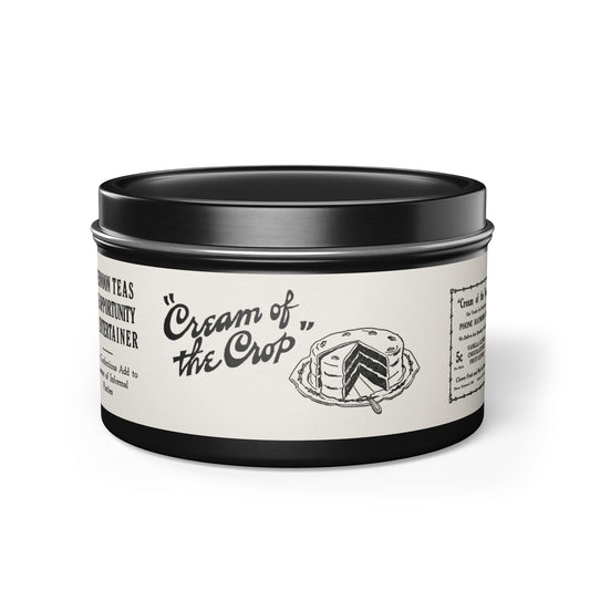 Cream of the Crop - vanilla bean scented candle with vintage New Orleans newspaper art