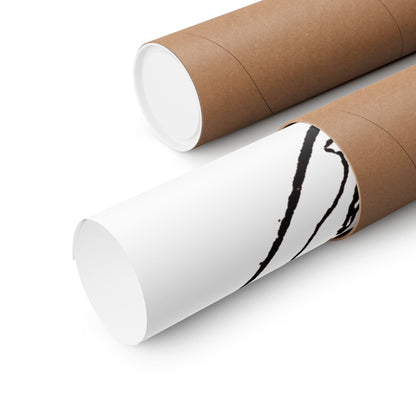 New Orleans 'Tell The World' Matte Poster — Vintage Globe Wall Art