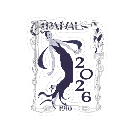 Lady of Elegance Kiss-Cut Sticker