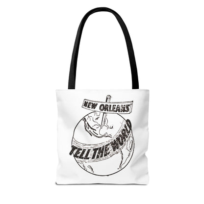 New Orleans "Tell The World" Tote Bag