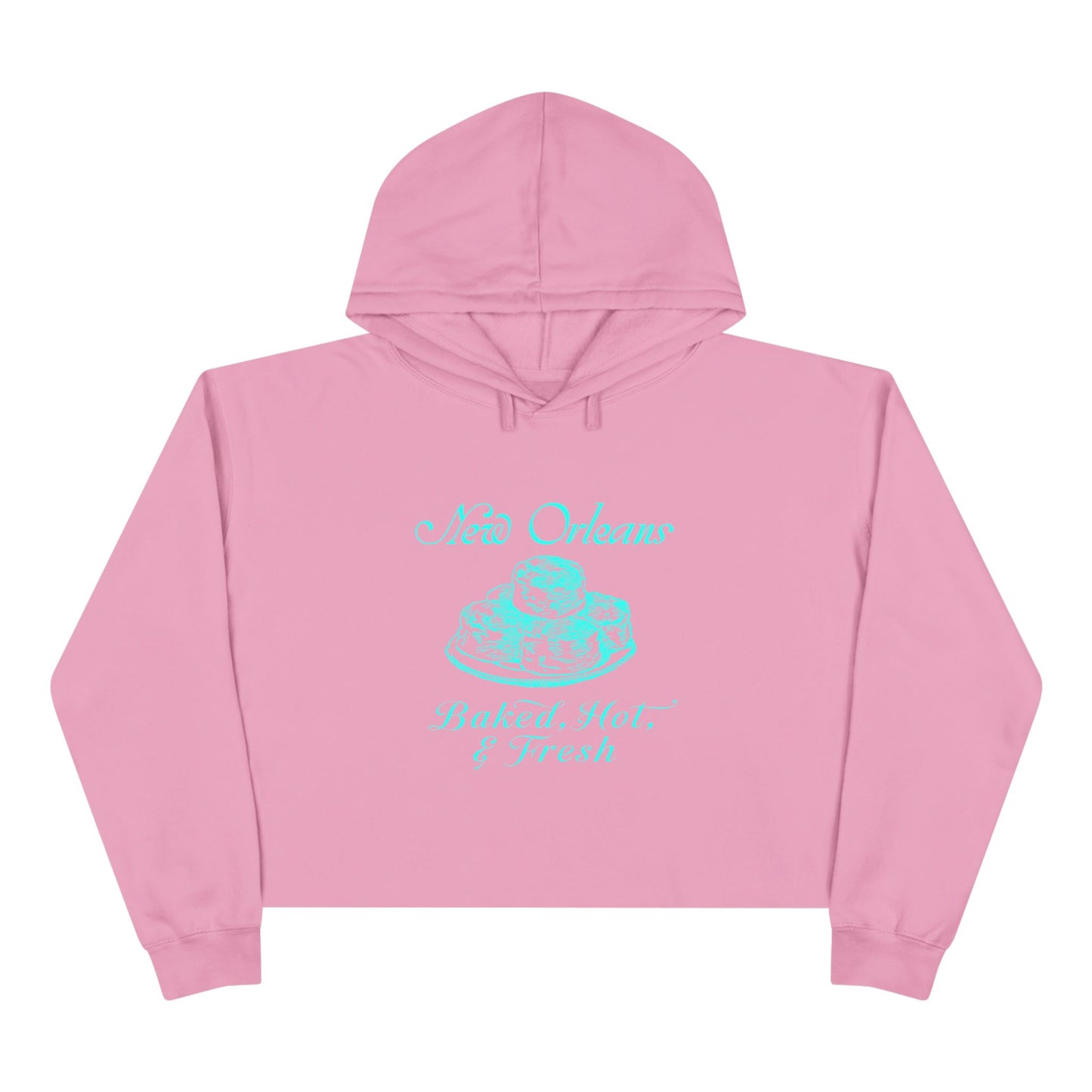 New Orleans Baked Hot & Fresh – Crop Hoodie