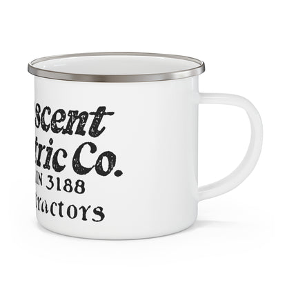 Vintage Enamel Camping Mug | Rustic Gift for Nature Lovers