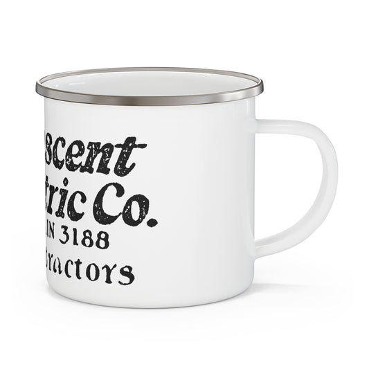 Vintage Enamel Camping Mug | Rustic Gift for Nature Lovers