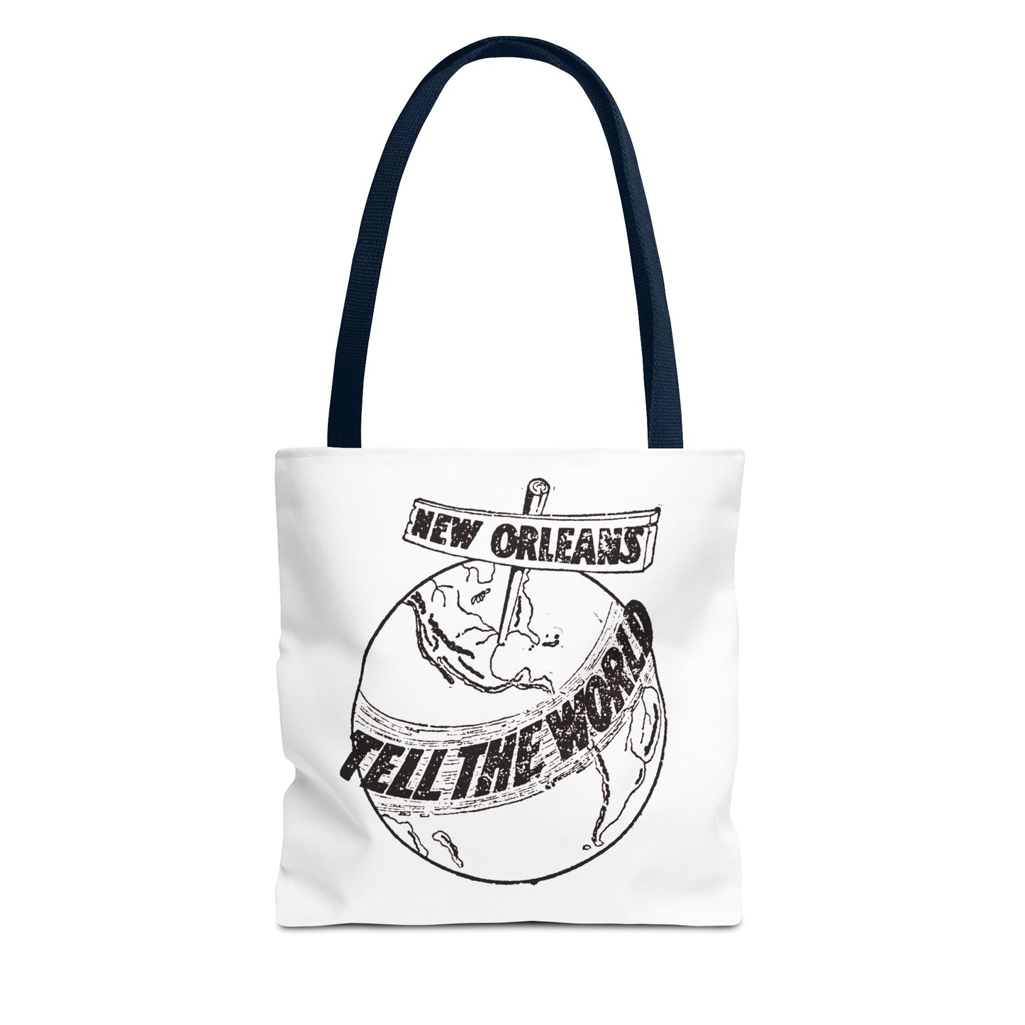New Orleans "Tell The World" Tote Bag
