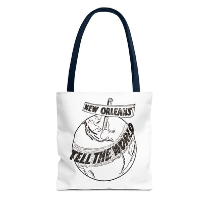 New Orleans "Tell The World" Tote Bag
