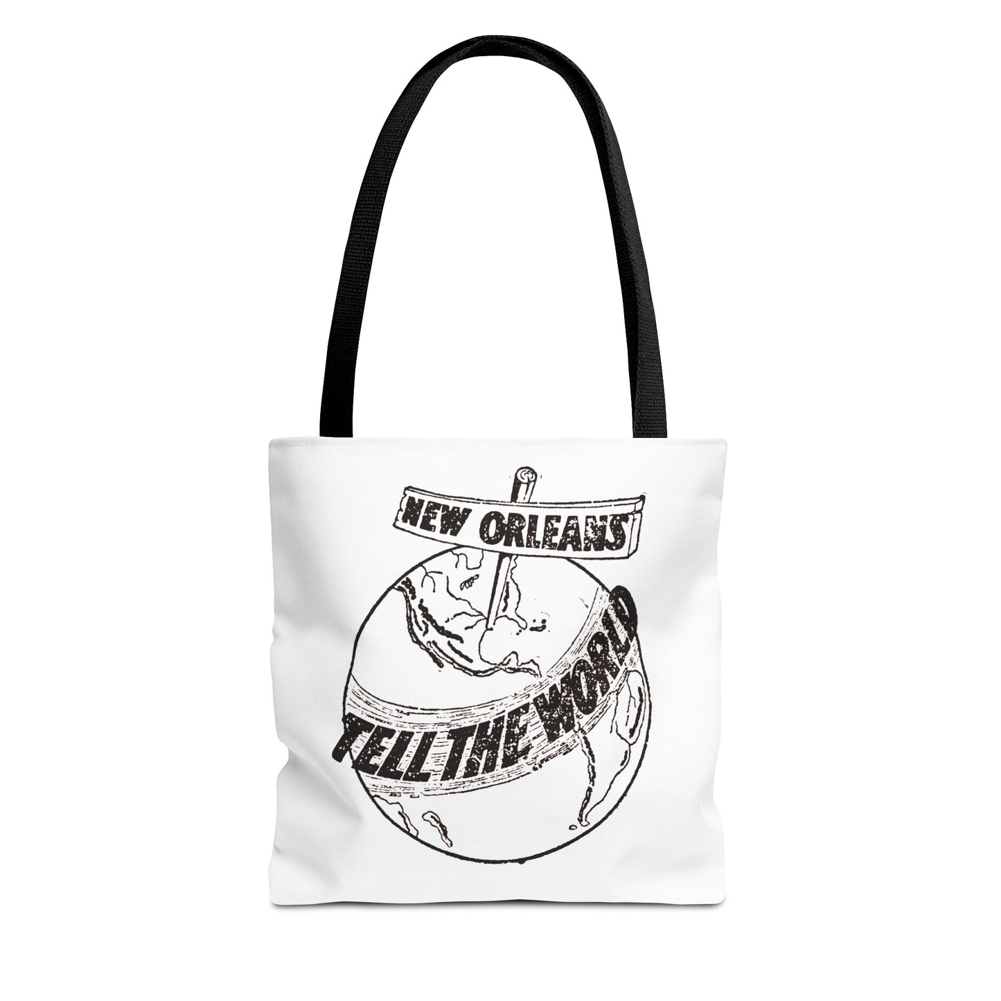 New Orleans "Tell The World" Tote Bag