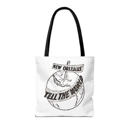 New Orleans "Tell The World" Tote Bag