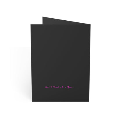 Mischievous Christmas: Holiday Greeting Card : Seasons Fucking Greetings (Alt Colors)