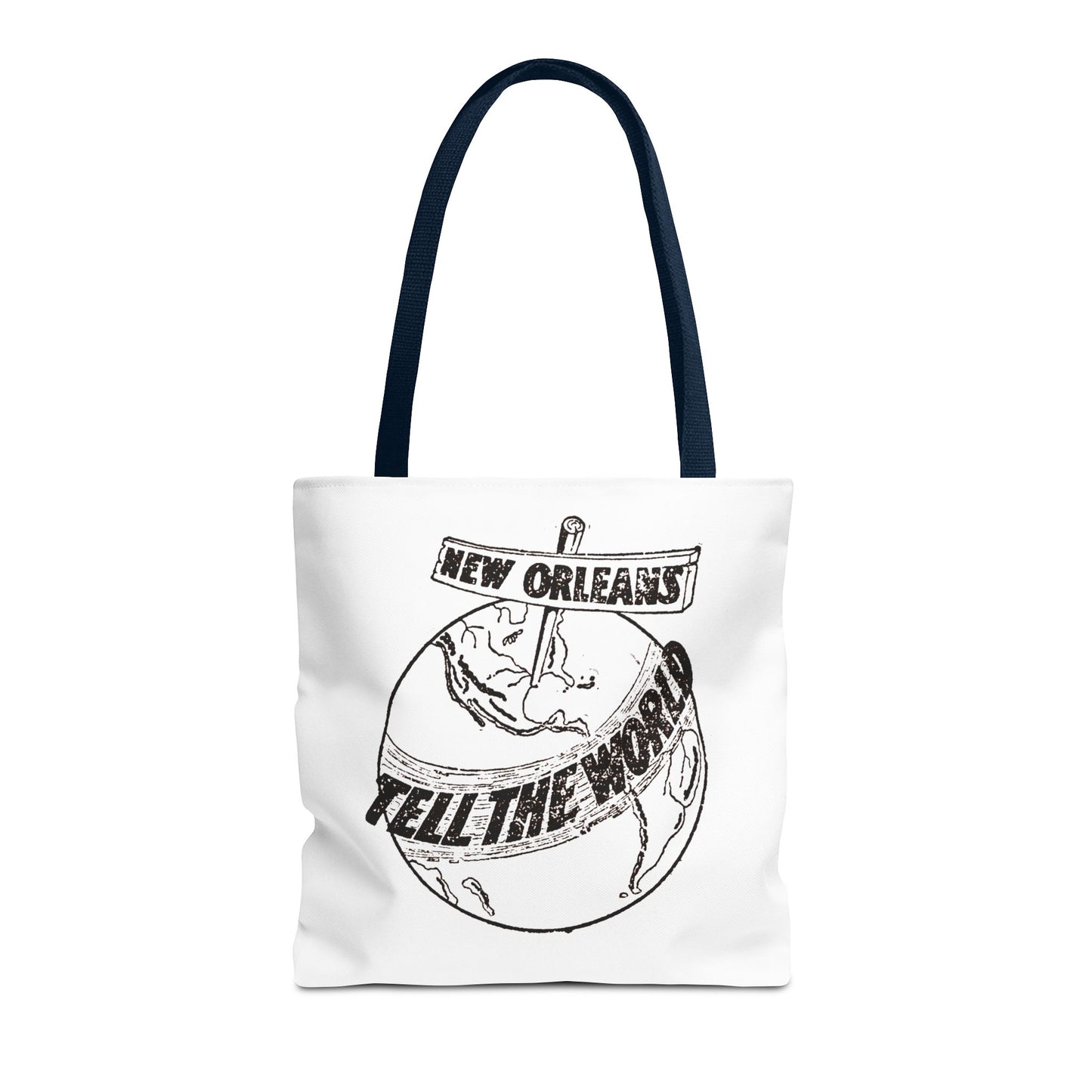 New Orleans "Tell The World" Tote Bag