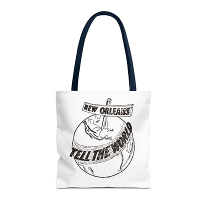 New Orleans "Tell The World" Tote Bag