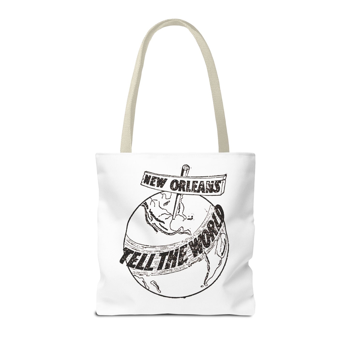 New Orleans "Tell The World" Tote Bag