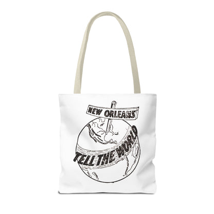 New Orleans "Tell The World" Tote Bag