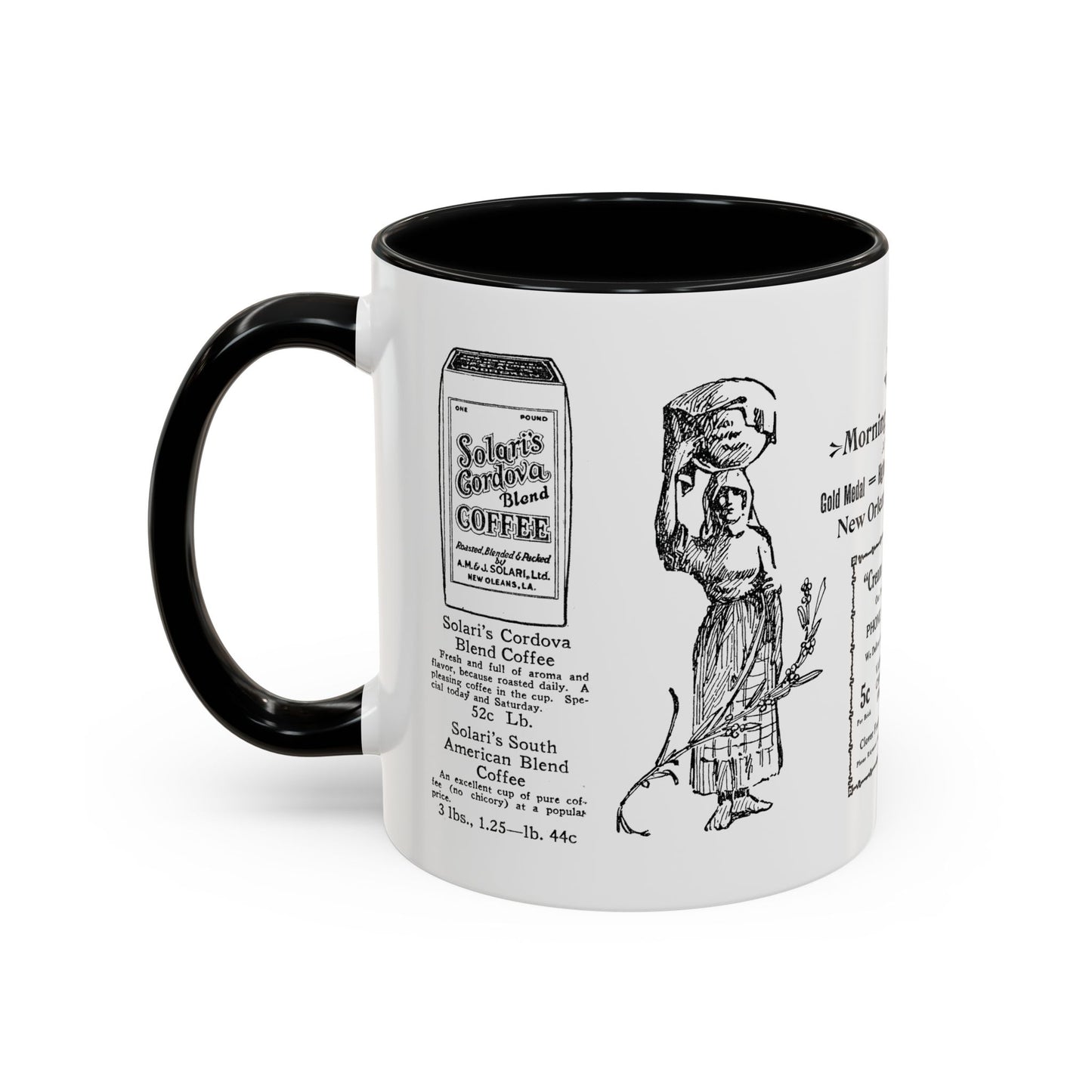 French Opera Accent Coffee Mug (11, 15oz)