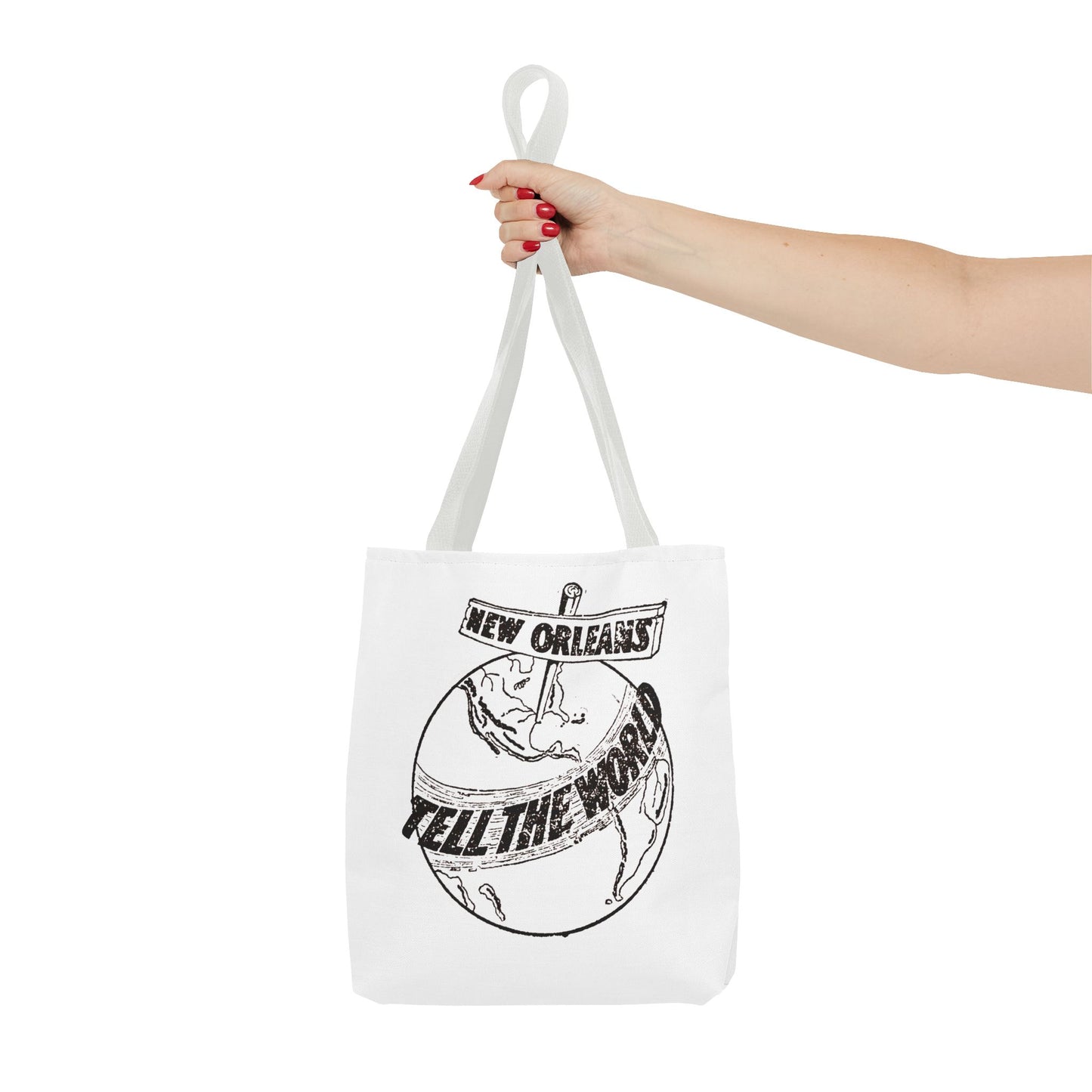 New Orleans "Tell The World" Tote Bag
