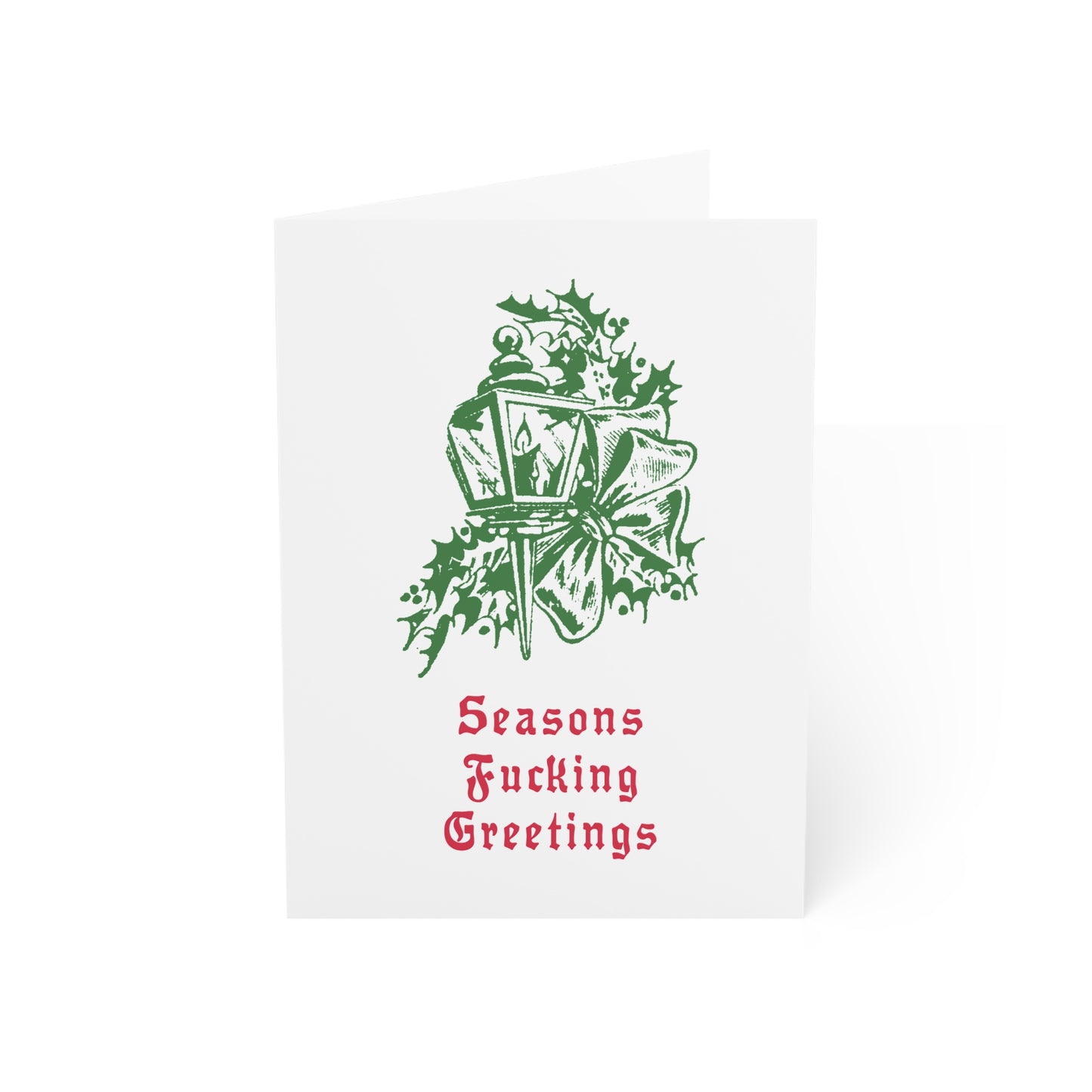 Holiday Greeting Card : Seasons Fucking Greetings