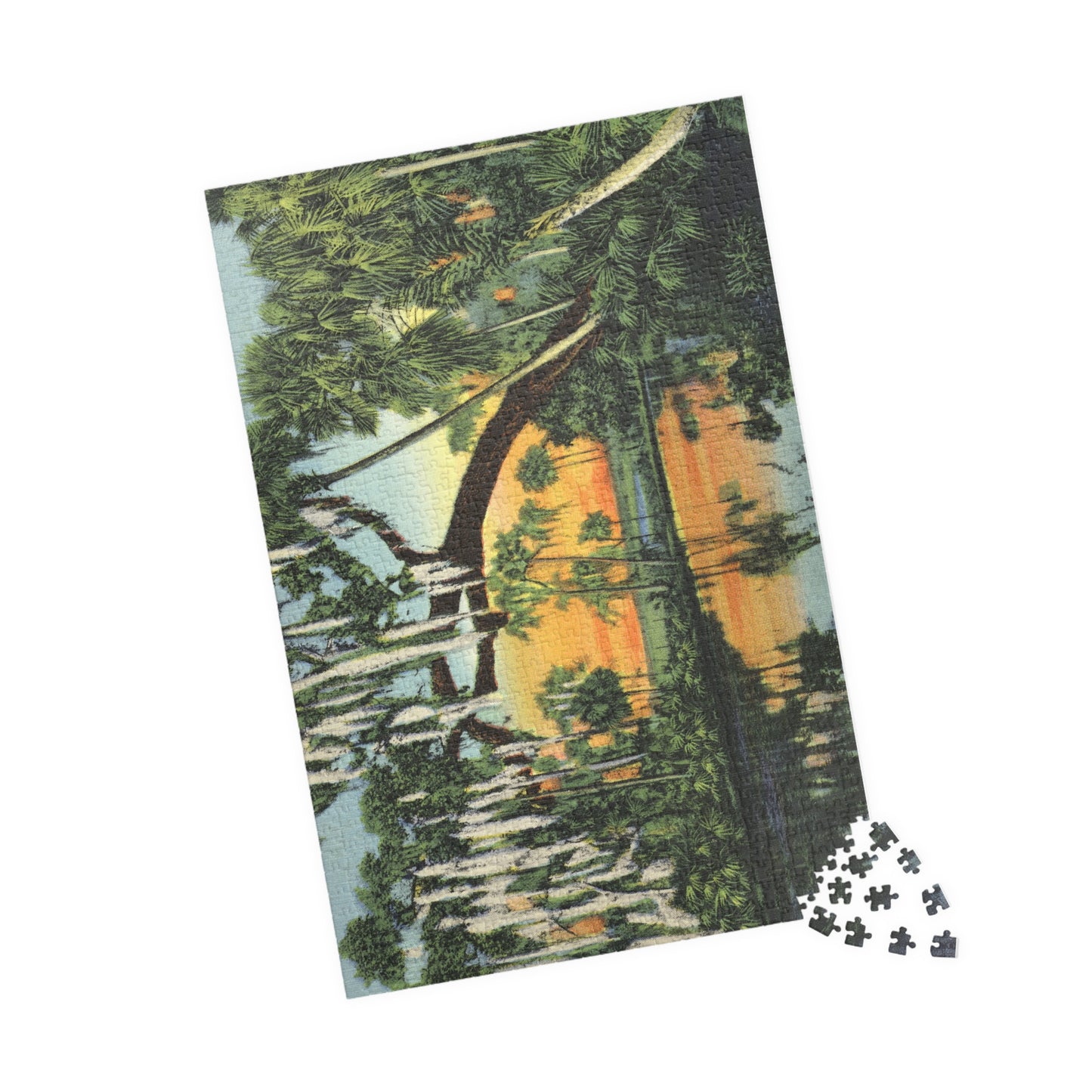 Scenic Sunset Bay Jigsaw Puzzle — 110/252/520/1014-Piece