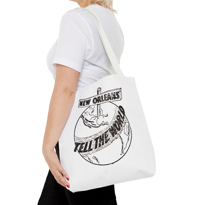 New Orleans "Tell The World" Tote Bag