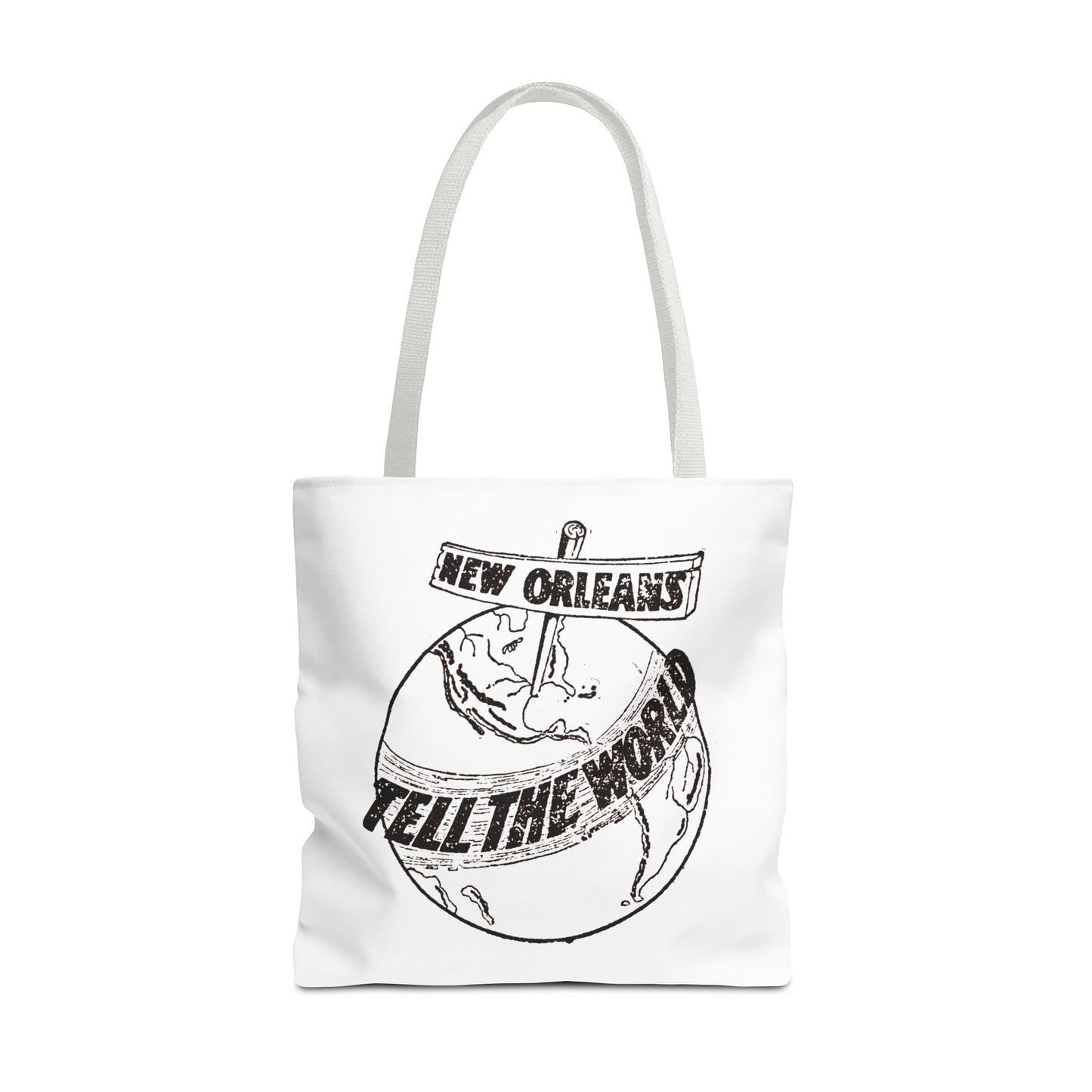 New Orleans "Tell The World" Tote Bag