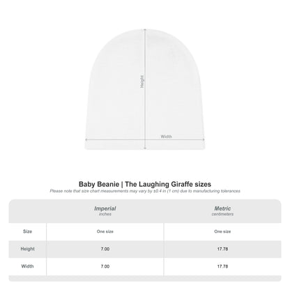 Fleur-de-Lis Baby Beanie – Gold Accent Newborn Hat