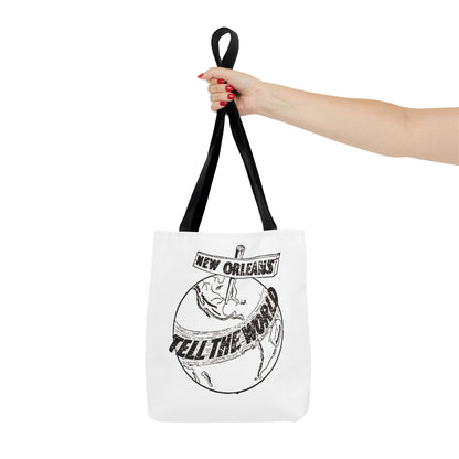 New Orleans "Tell The World" Tote Bag