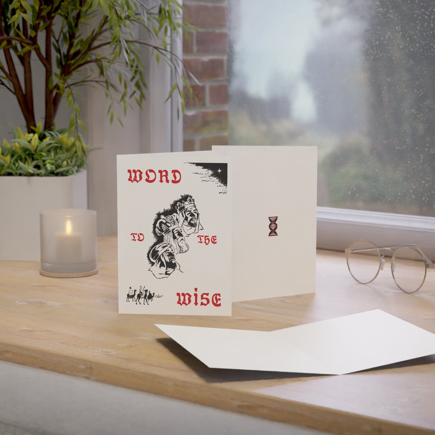 Holiday Greeting Card : Word To The Wise