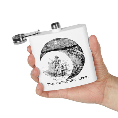 Stainless Steel Flask, 6oz