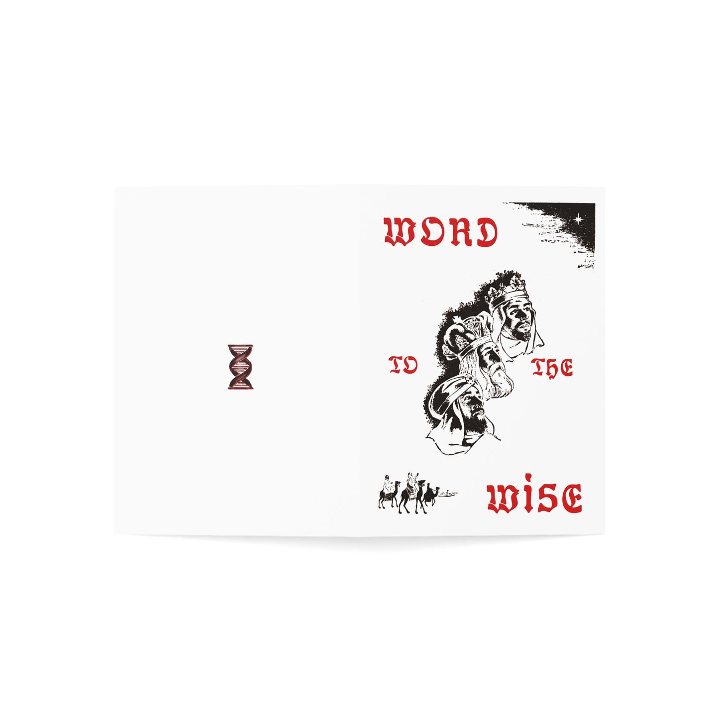 Holiday Greeting Card : Word To The Wise
