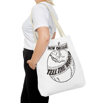 New Orleans "Tell The World" Tote Bag