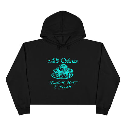 New Orleans Baked Hot & Fresh – Crop Hoodie