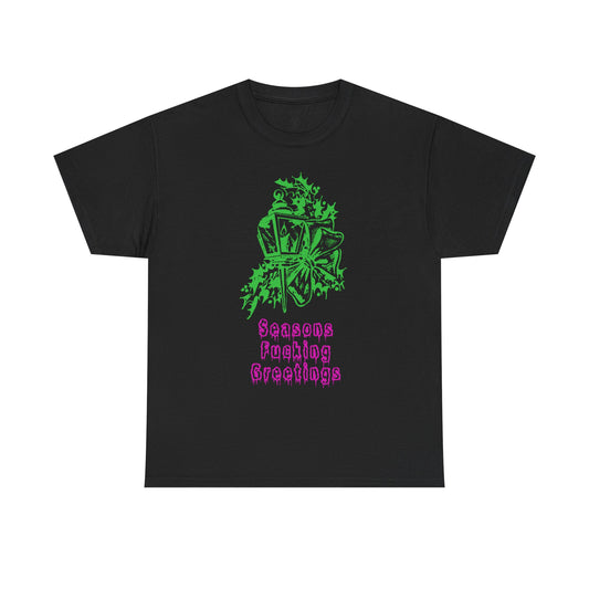 Mischievous Christmas: Seasons Fucking Greetings T-Shirt (Alt Colors)