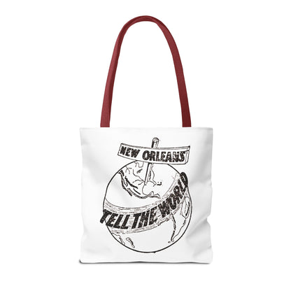 New Orleans "Tell The World" Tote Bag