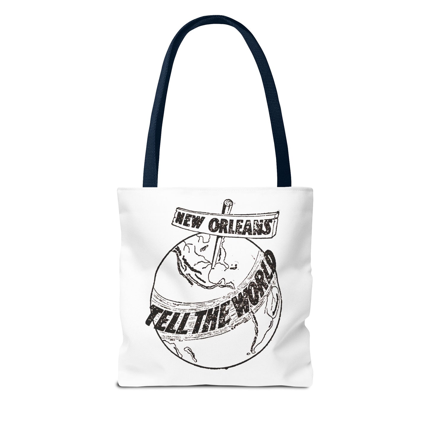 New Orleans "Tell The World" Tote Bag