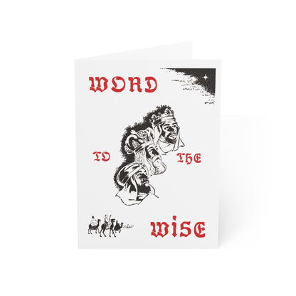 Holiday Greeting Card : Word To The Wise