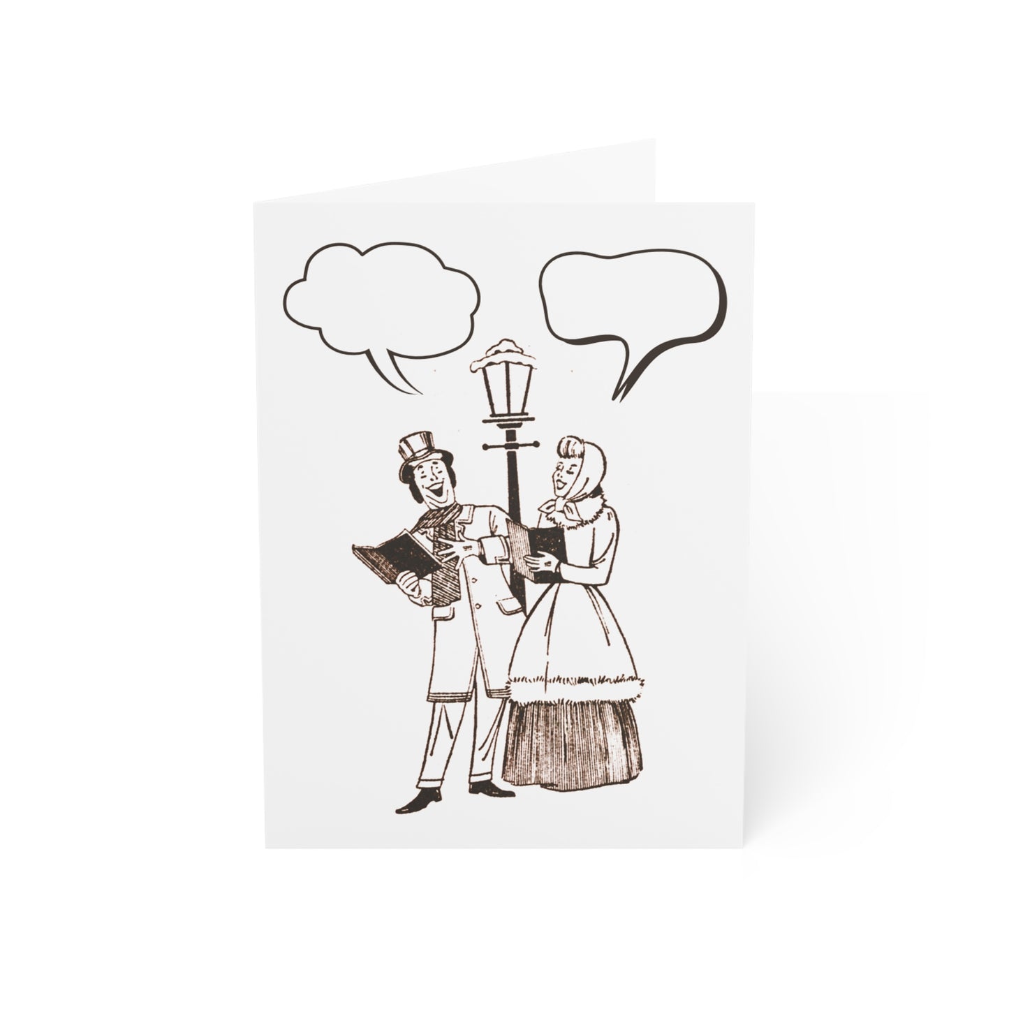 Holiday Greeting Card : Carolers (Write In)