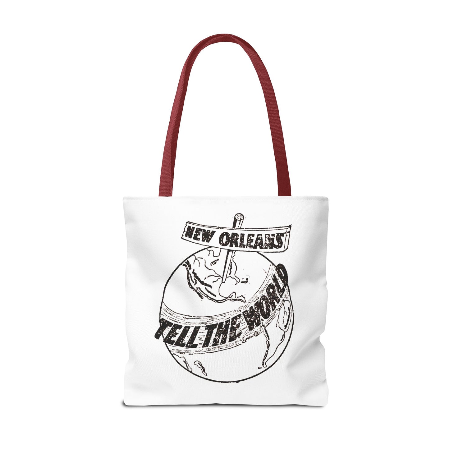New Orleans "Tell The World" Tote Bag