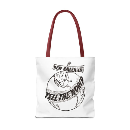 New Orleans "Tell The World" Tote Bag